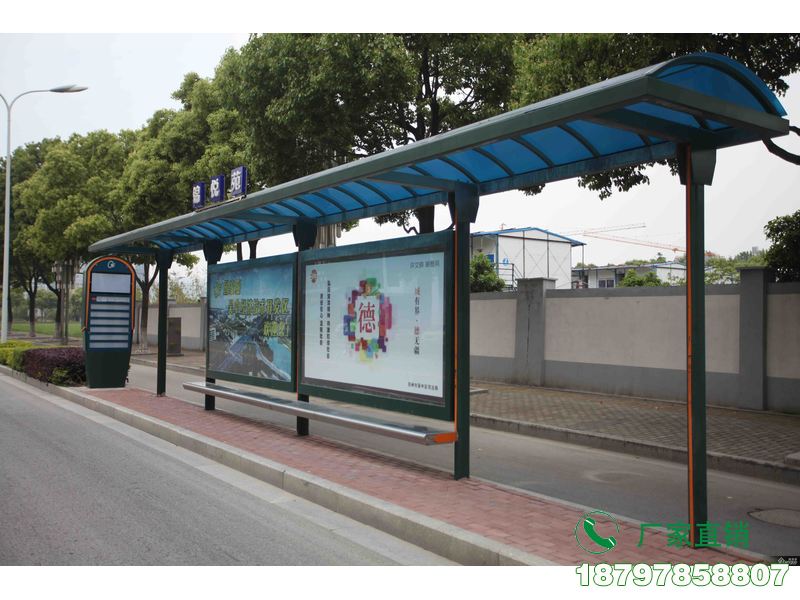 孟津县城市新型特色公交候车亭