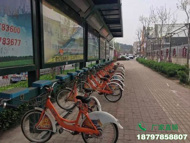 蚌埠城市共享单车服务亭